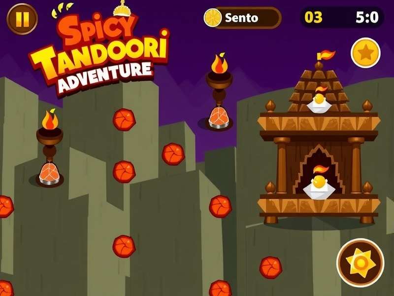 Spicy Tandoori Adventure Map